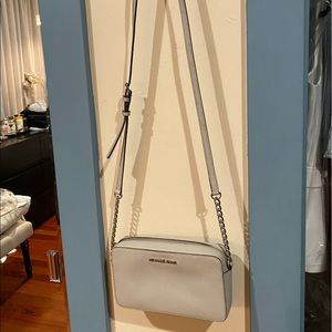 Michael Kors Cross Body Gray Purse